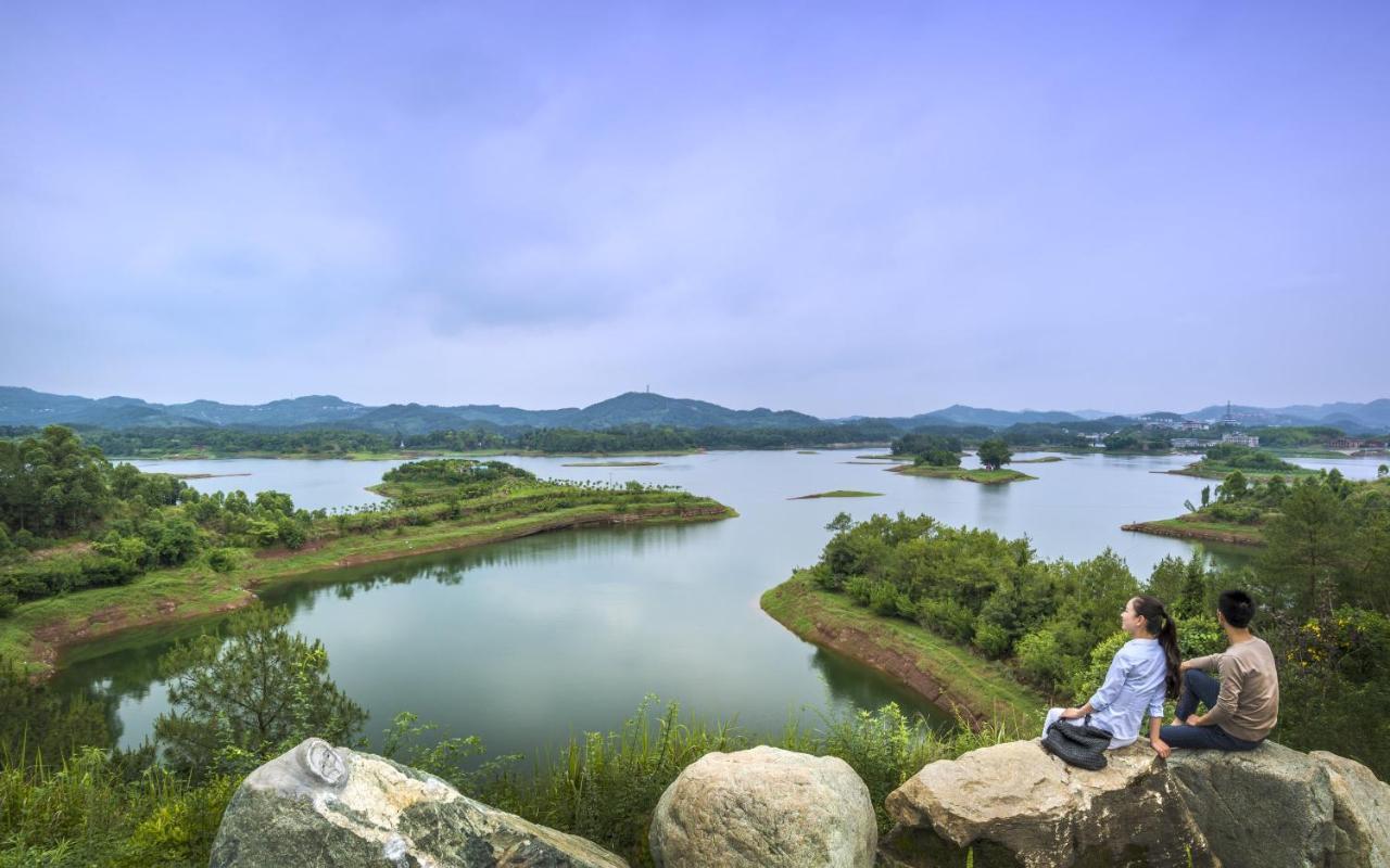 Intercontinental Heilong Lake, An Ihg Hotel Meishan  Экстерьер фото