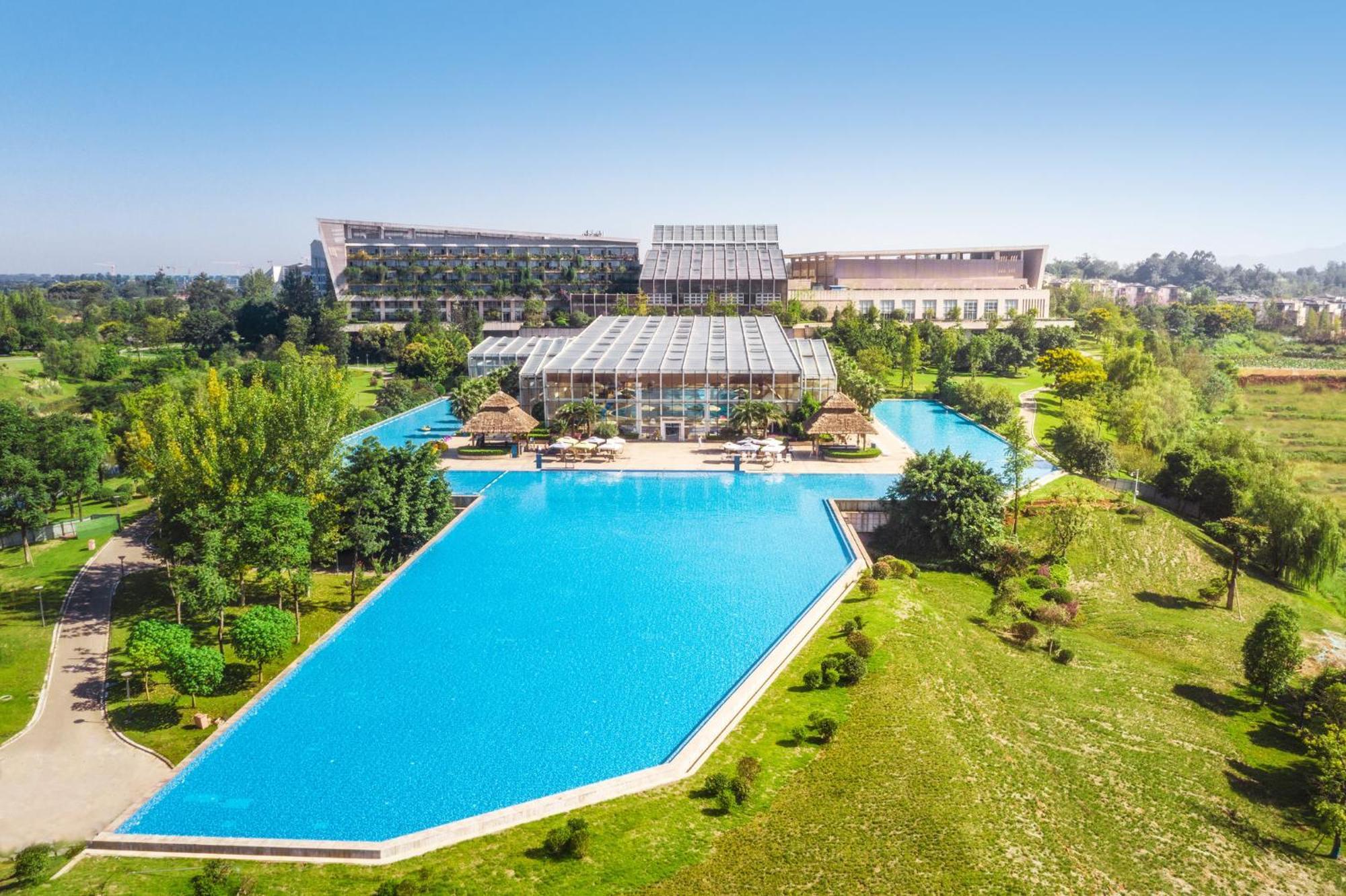 Intercontinental Heilong Lake, An Ihg Hotel Meishan  Экстерьер фото